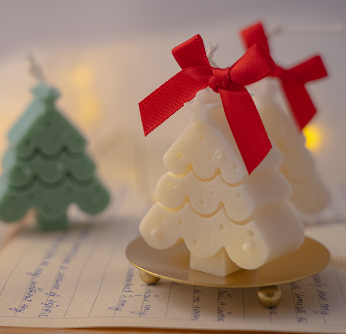 Tree candle for festive season
