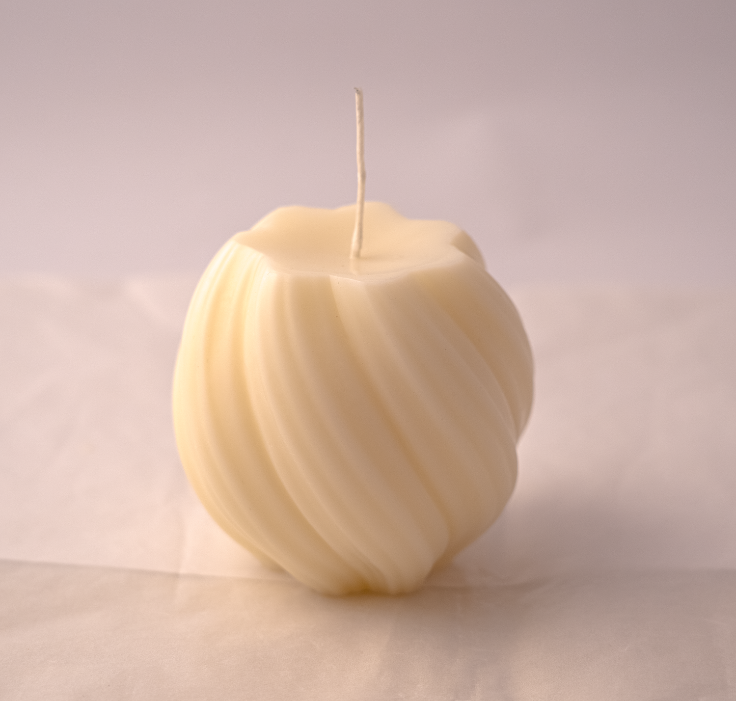 soy wax decorative candle handmade white 